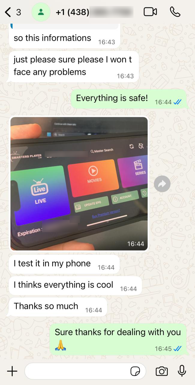 Client review 2